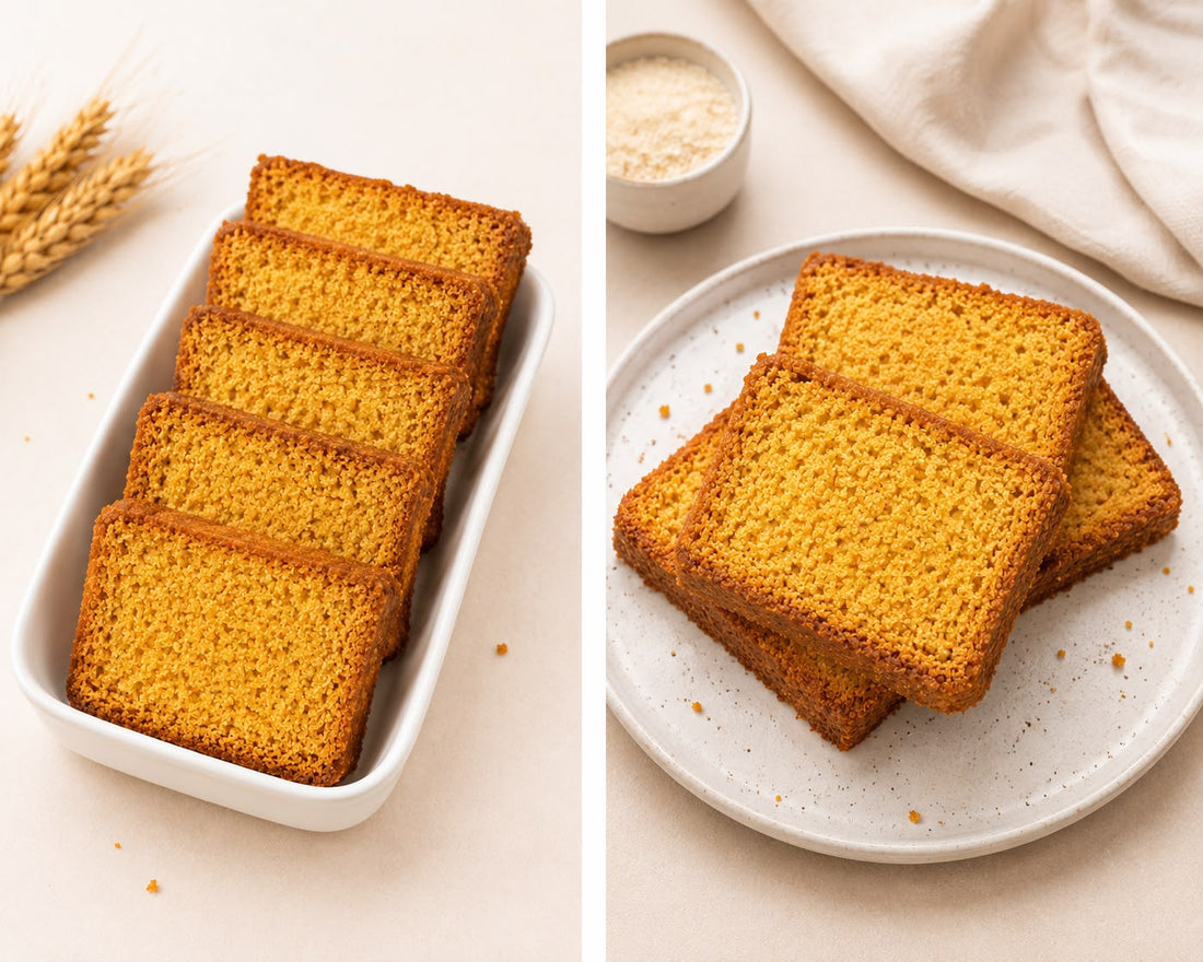 Sugar free cake rusk